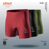 ltiilt high quality mens cycling underwear shorts mtb bicycle pants sponge gel 5d pad underpant breathable mesh cycling pns