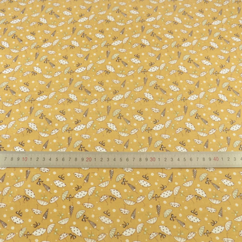 Lovely Umbrella 100% Cotton Fabric Patchwork Fabrics Clothing Doll Scrapbooking Home Textile Garment Decoration Sewing Cloth CM | Дом и сад