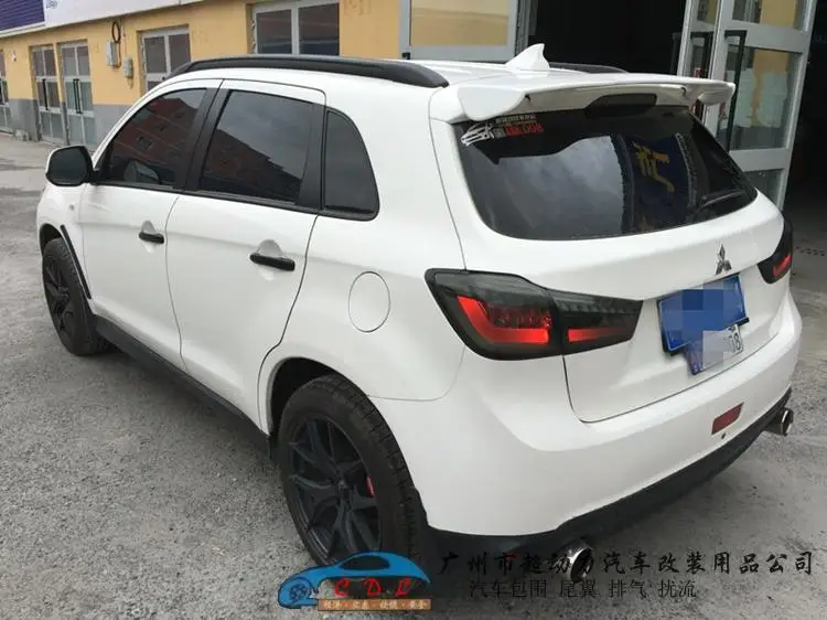 Спойлер для ASX 2013 2018 Mitsubishi спойлер WXDK из АБС пластика Автомобильный задний