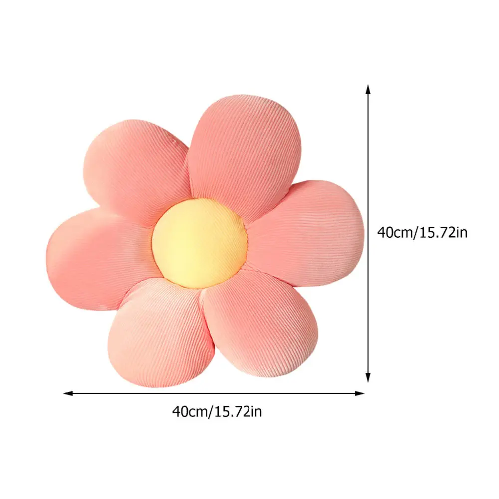 

1Pc Daisy Flower Floor Cushion Flower Pillow Flower Floor Pillow Throw Pillow