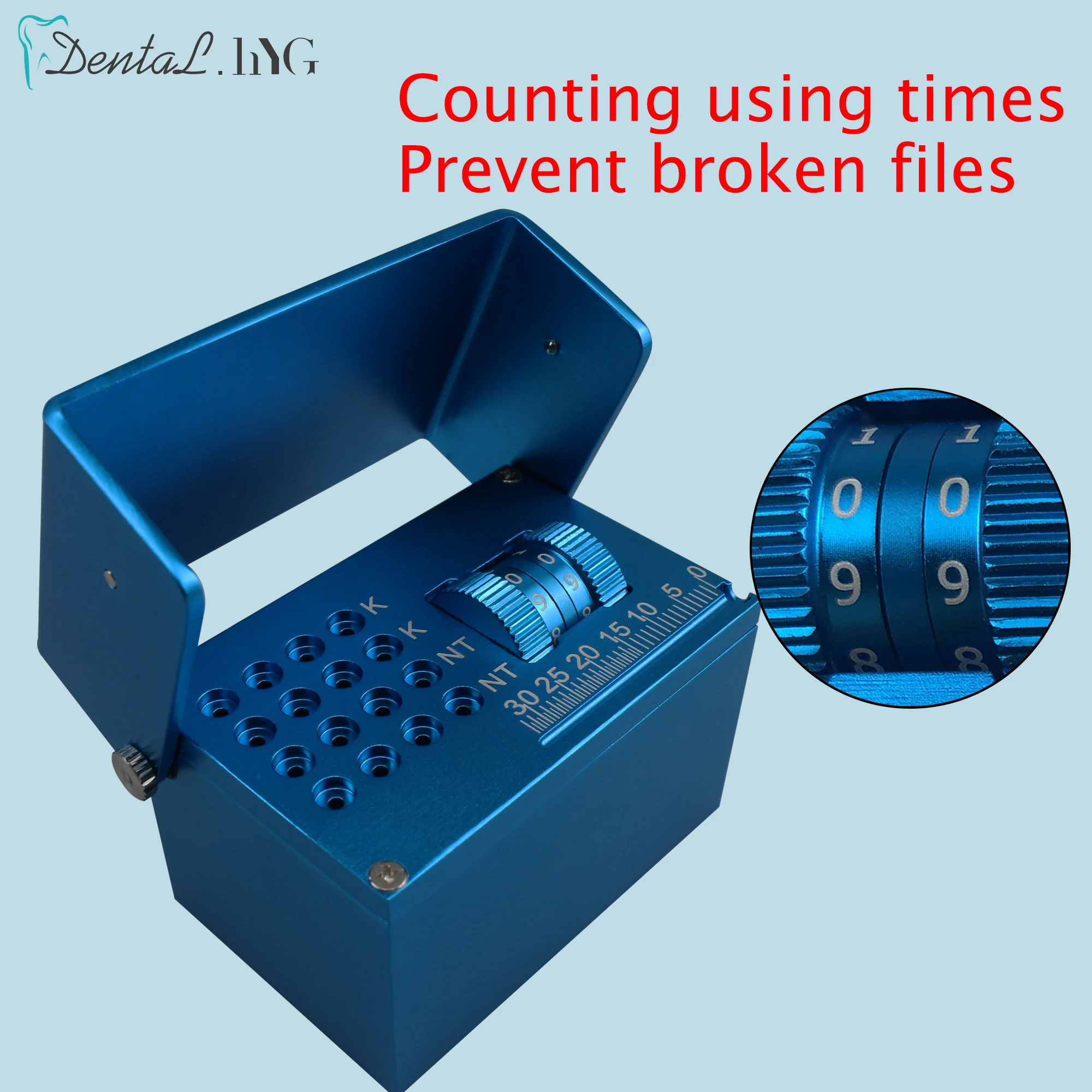 Стоматологическая стоматологическая эндо зачистной круг коробка держатель