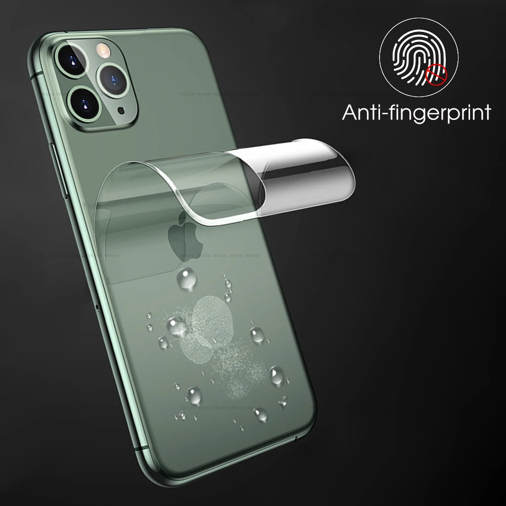 9D мягкая Гидрогелевая защитная пленка из ТПУ для apple iPhone 11 Pro Max Защитная задней