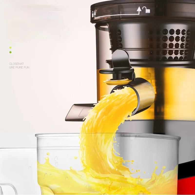 Медленная соковыжималка 0 7 л винтовой экстрактор холодного отжима без фильтра