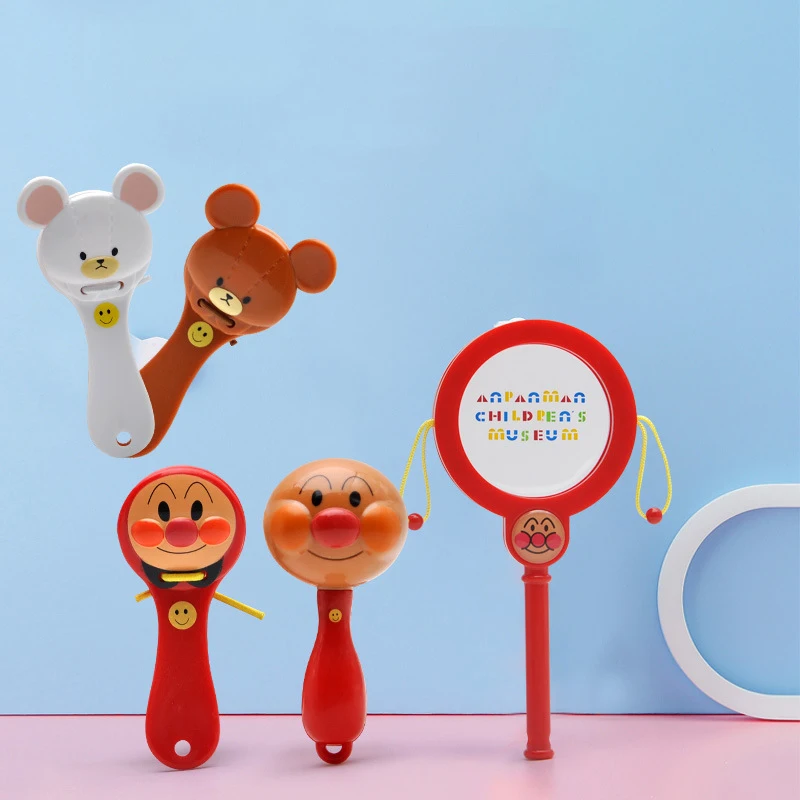 

Погремушки детские мягкие резиновые, детские погремушки с колокольчиком для рук, мяч для фитнеса и захвата, Мультяшные детские игрушки для ...