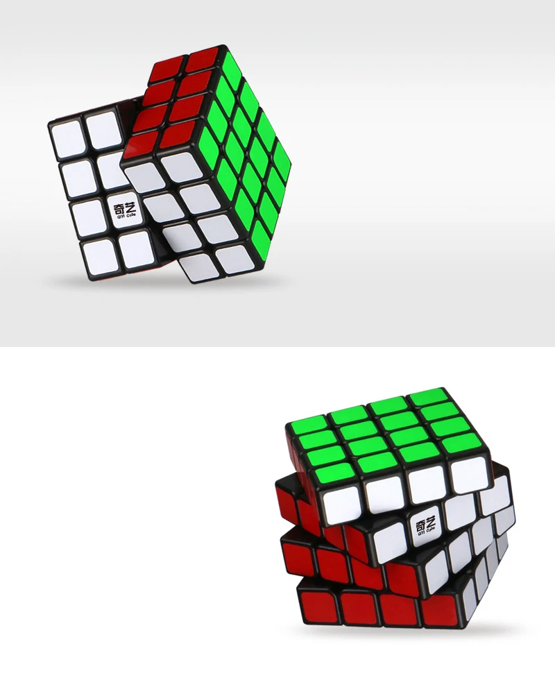 QiYi QI YUAN S 4x4 магический куб соревнования скорость головоломка Кубики Игрушки для детей Дети cubo stickerless матовый куб
