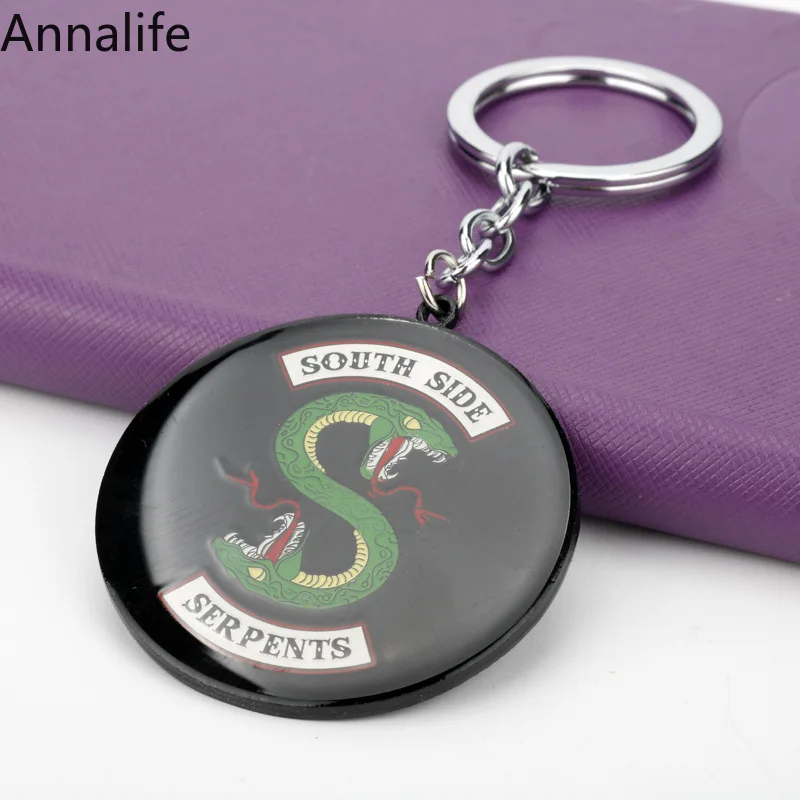 Новинка 2019 индивидуальный фото брелок Riverdale со стеклянным кабошоном купольным