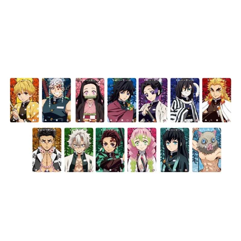 

Demon Slayer Anime Peripheral Cartoon Collection Card Creative Bookmark