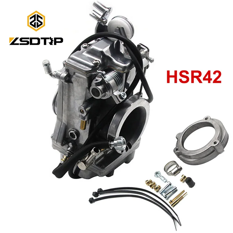 ZSDTRP HSR42 TM42 Mikuni 42 мм насос ускорителя производительность Pumper Карбюратор Carb 6 18 для