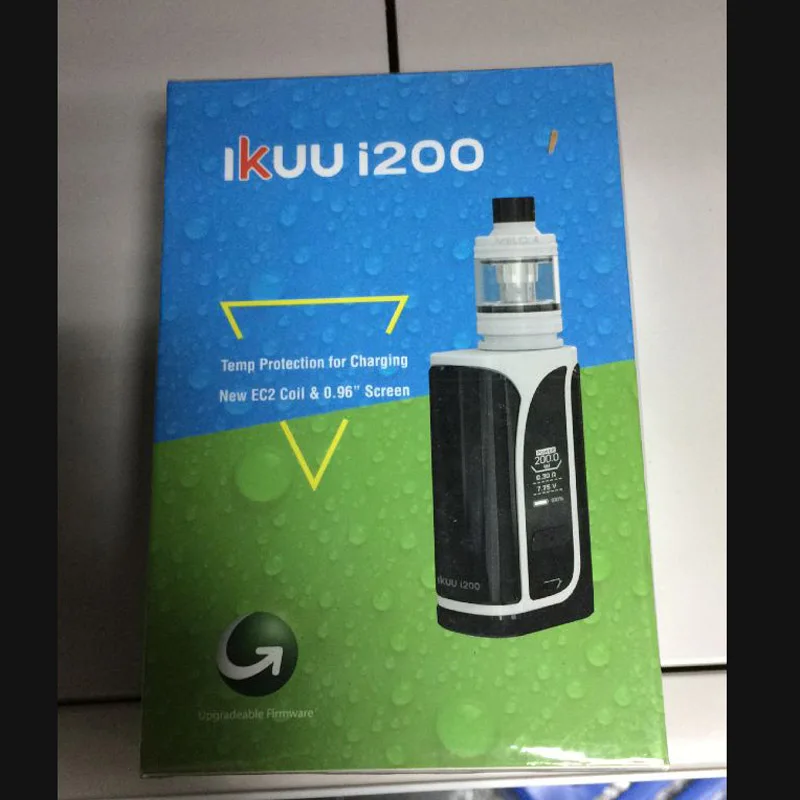 Оригинальная электронная сигарета Eleaf iKuu i200 с емкостью MELO 4 D22 5 мл аккумулятор 4600