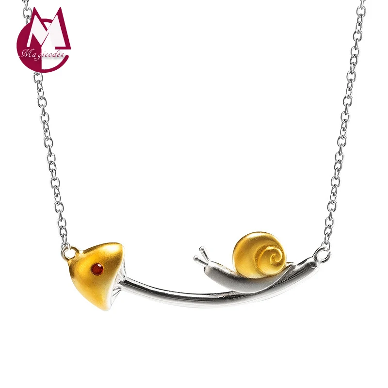 Гриб комплект из улиток реальные 925 пробы серебро инкрустированные циркон