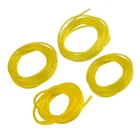 4 шт. желтый бензиновый газовый шланг, стриммер, цепная пила, пила, воздуходувка, запчасти для газонокосилки, аксессуары, триммер, цепная пила, воздуходувка, инструмент