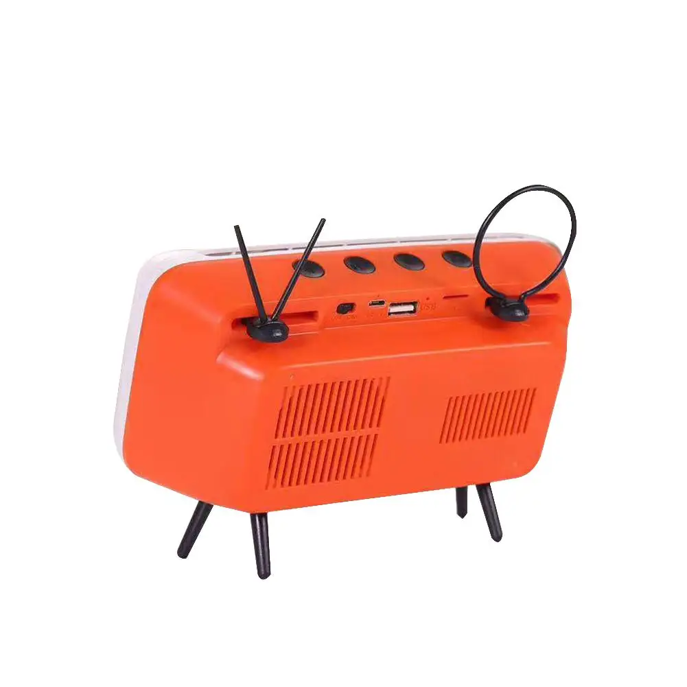 Bluetooth колонка в ретро-стиле беспроводной аудио-мобильный телефон мини