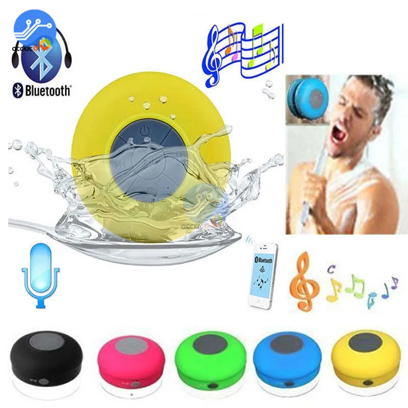 Мини Bluetooth динамик водонепроницаемый стерео сабвуфер музыкальный плеер громкий