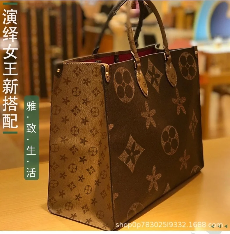 

New GLV women's bag Single Shoulder Bag Handbag Real Leather Bag Tote Bag all cattle leather bag women's shopping bag