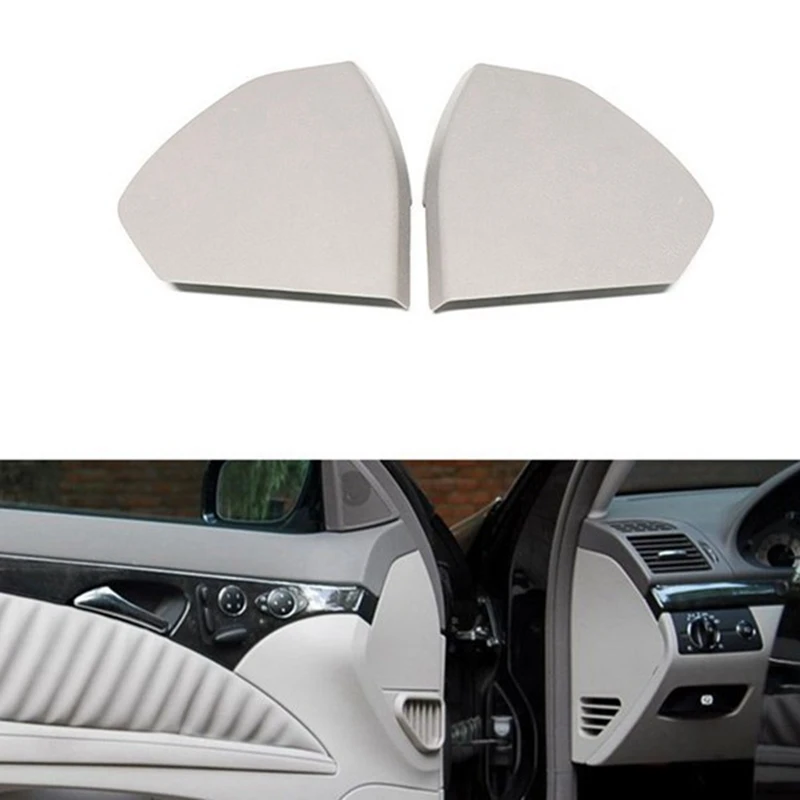 

1 Pair Car Side Door Front Upper Cover Auto Interior Trim Shell for Mercedes-Benz E-Class W211 2003-2009 2117270148