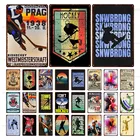 Металлический Спортивный знак для бокса, хоккея, танца, жестяной плакат, металлический винтажный Ретро Настенный декор для бара, паба, клуба, мужской пещерный плакат