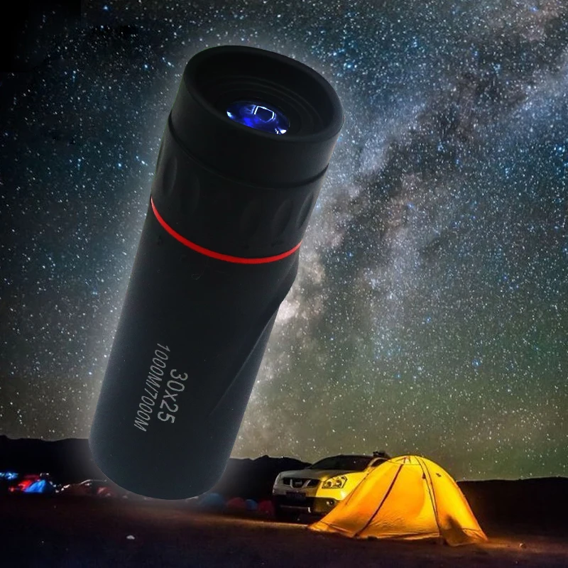 Монокулярный телескоп высокой четкости 30X25 водонепроницаемый портативный мини