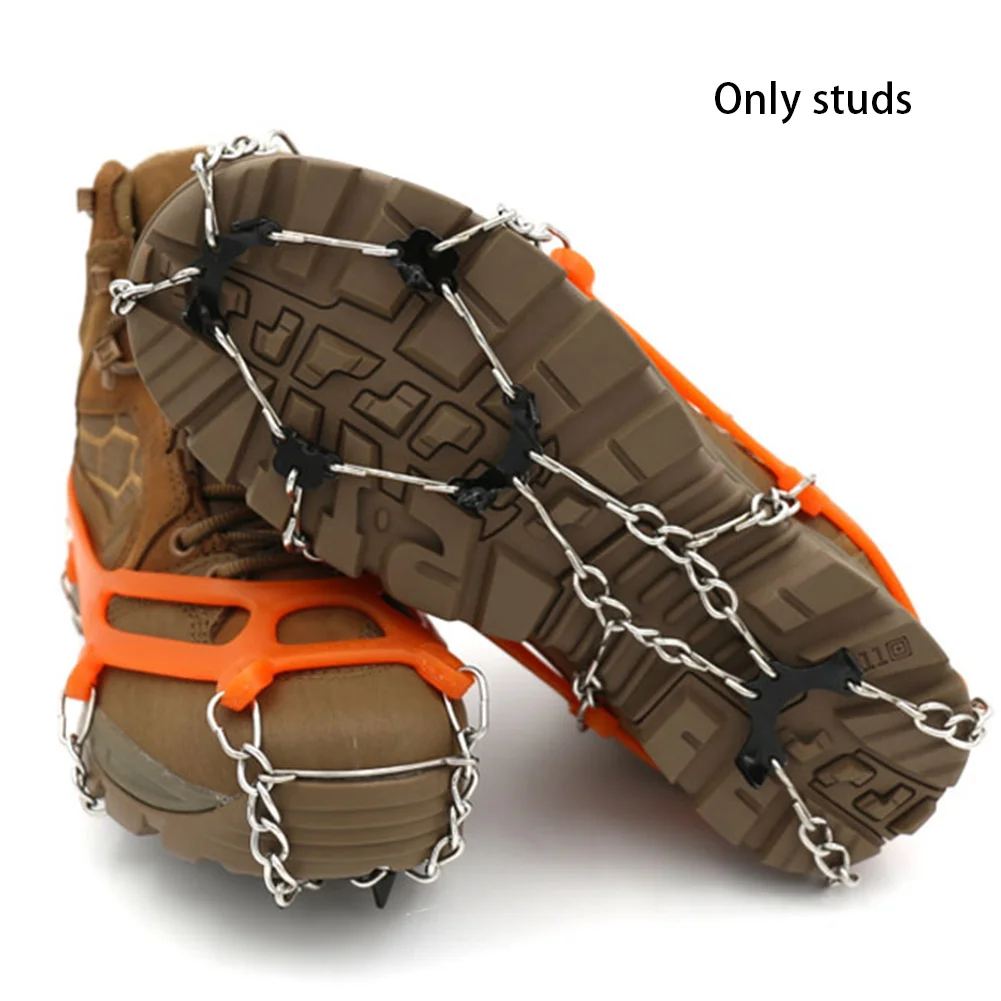 Нескользящий чехол для обуви из марганцевой стали снежной погоды походов зимы