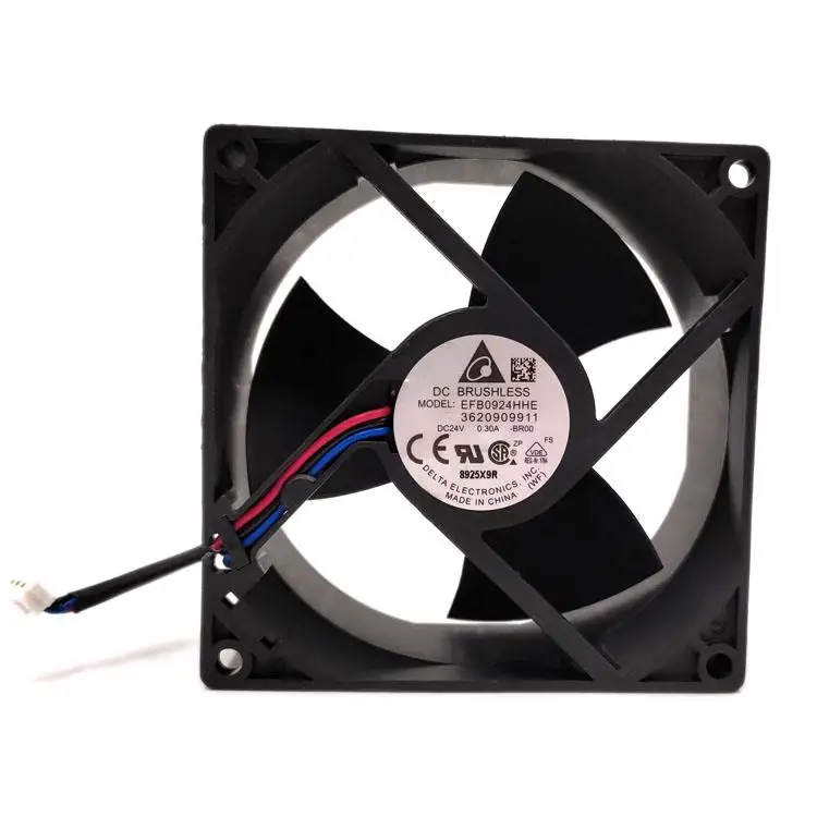 R00 24v 0.30a Centímetros 9038 fã Conversor Delta 3-fio Efb0924hhe Ventiladores e resfriadores