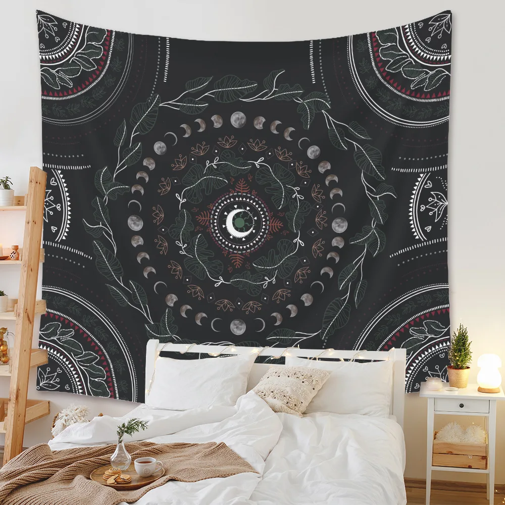 

Boho Decor Room Bedroom Background Moon Tapestry Wall Hanging Boho Decoration Home Decor