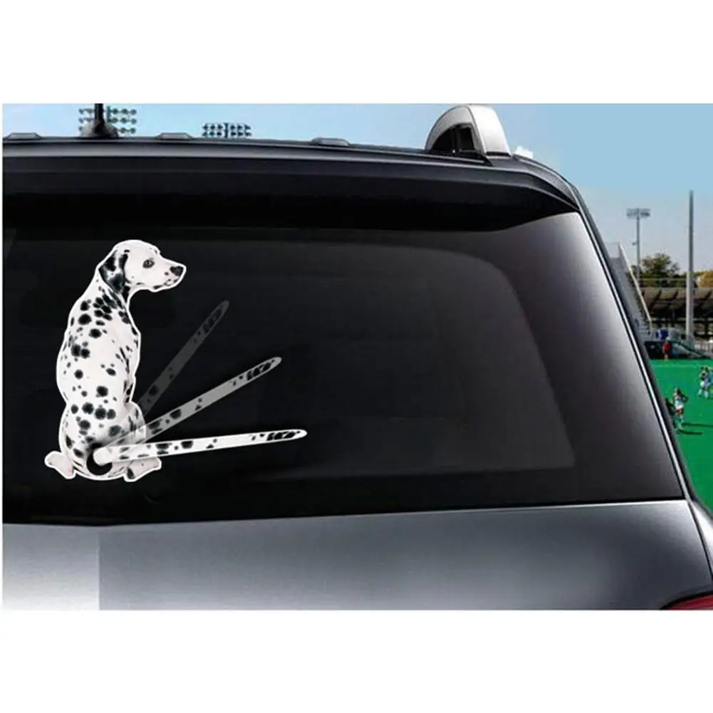 Автомобильные наклейки на заднее стекло забавные автомобильные тело собачий