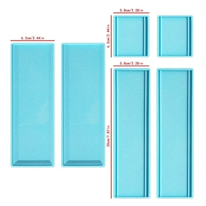 

1 Set Domino Storage Box Epoxy Resin Mold Container Casting Silicone Mould DIY Crafts Making Tools