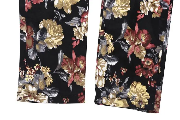 Outwear Harem pants Sweatpants Floral print Fashion Flower Pants Men's Casual Trousers Men Slim Fit New | Мужская одежда