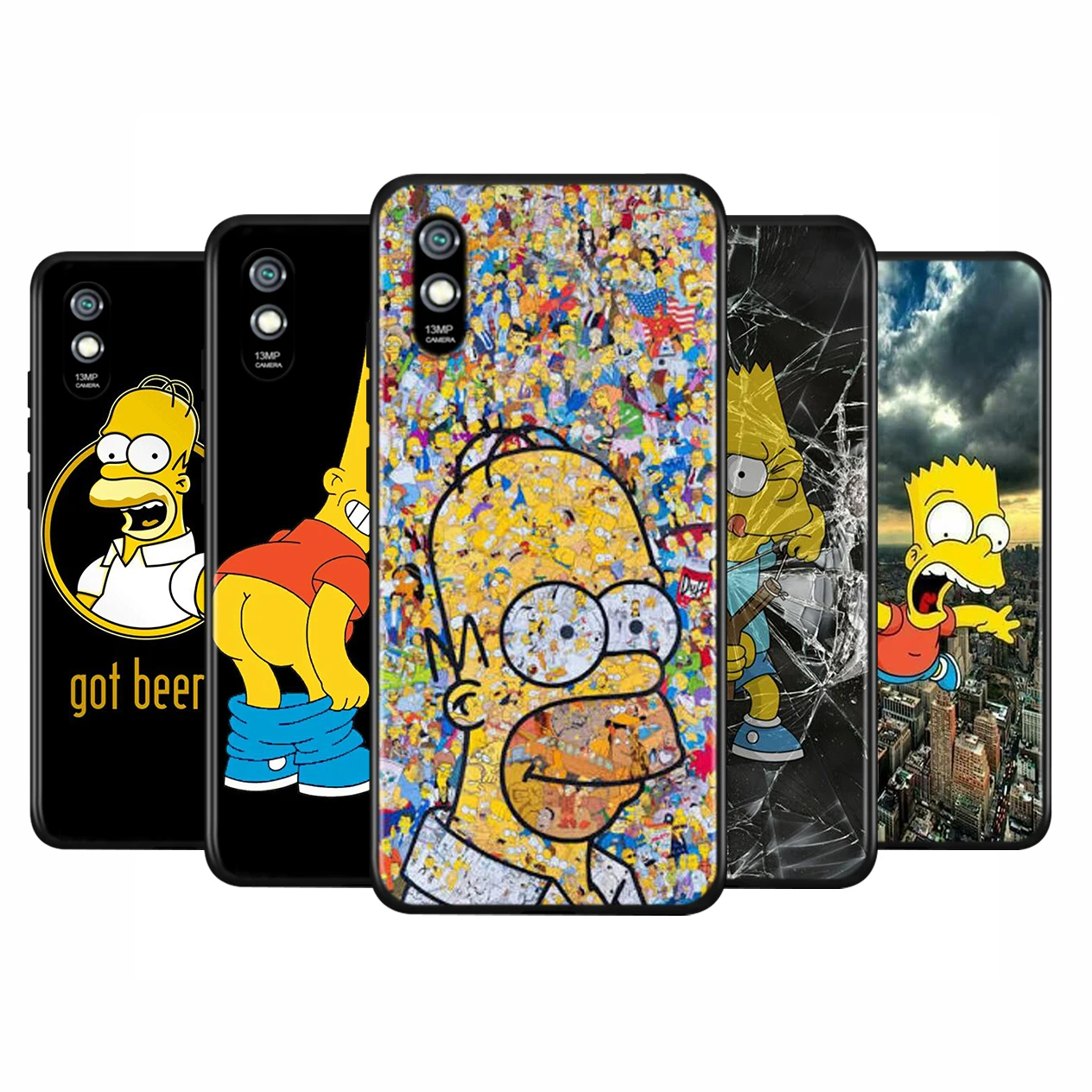 Гомер Дж. Силиконовый чехол для Xiaomi Redmi 9 9T 9C 8 7 6 Pro 9AT 9A 8A 7A 6A S2 5 5A 4X Plus|Бамперы| |