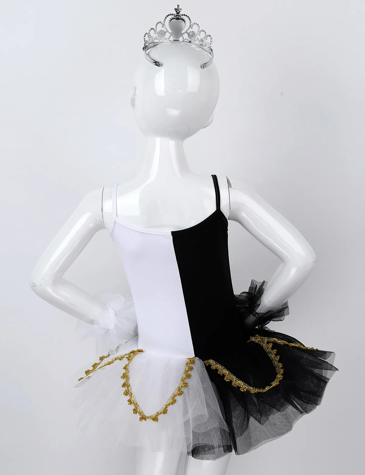 Детское балетное платье-пачка для девочек яркая балетная одежда со стразами