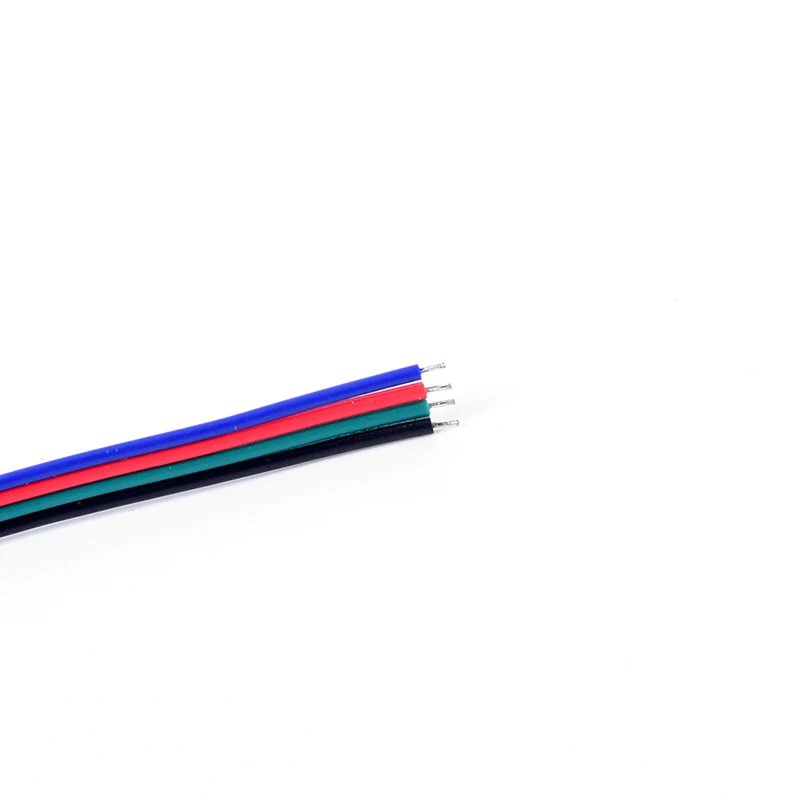 1 шт. водонепроницаемый RGB Разъем для светодиодной ленты 4 Pin 3528/5050 50 мм цветной