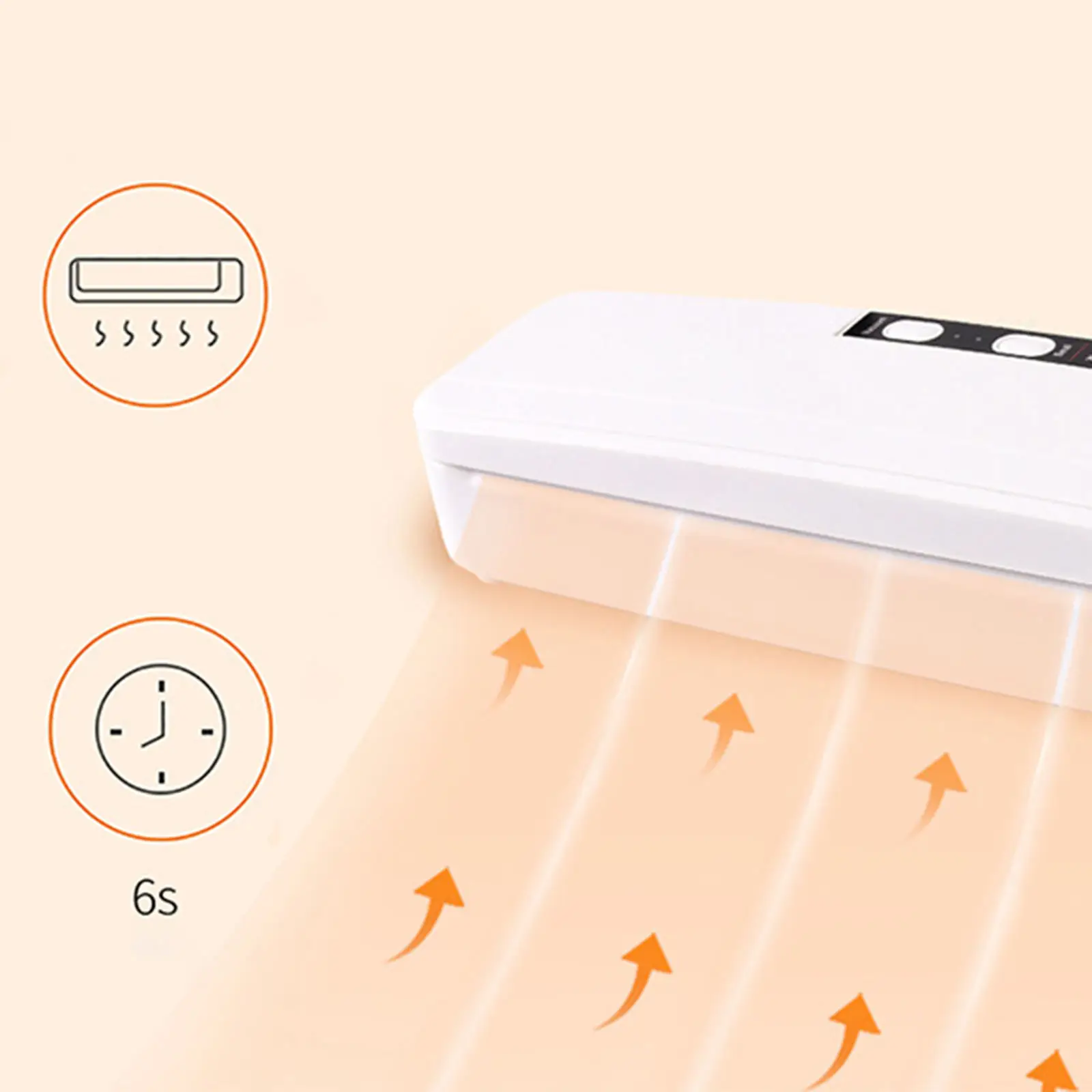 

Automatic Food Air Vacuum Sealer Machine Food Saver, with Vacuum Sealing Bags, Plug-AU