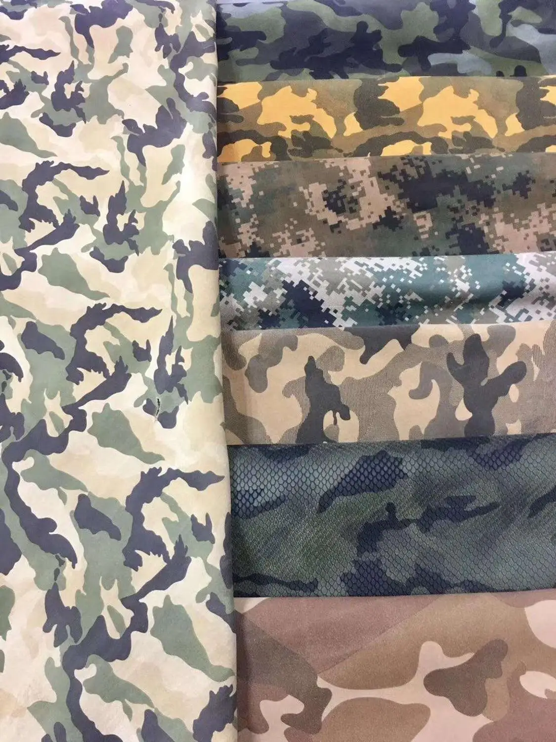 Lot Leather Fabric Genuine Cowhide Camouflage Garment Printing Real Cow Hide Natural Suede Factory Direct Sale | Дом и сад