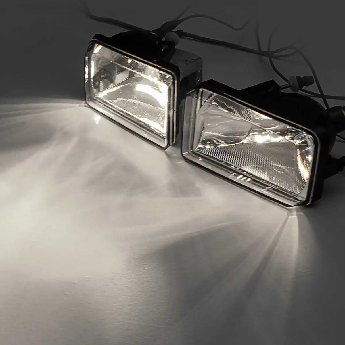 Пара прозрачных передних противотуманных фар 12 В ДЛЯ Chevy Silverado для Tahoe Suburban 2007 2008