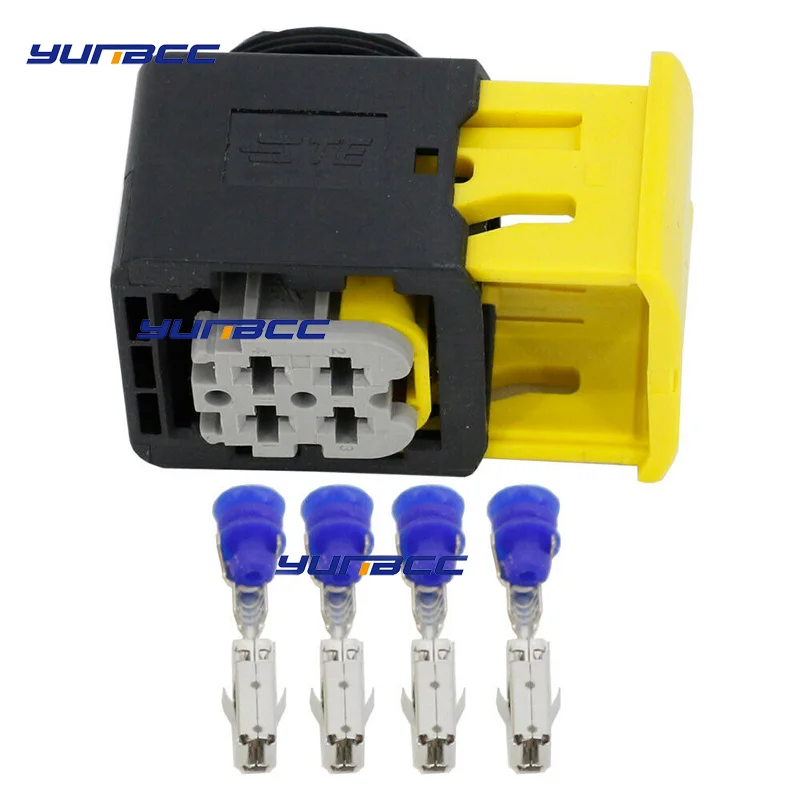 

1 set 4 Pin Automotive Sensor Control Harness Connector Plug 2-1418390-1 & 1-1418390-1