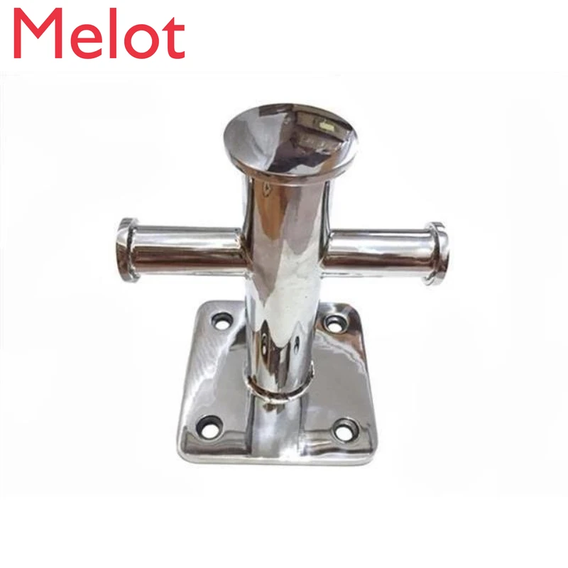 

Marine Single Cross Cable Bolt Cable Pile Boat-Tying Column Yacht Ship Fishing Boat Stainless Steel Hardware Accessories