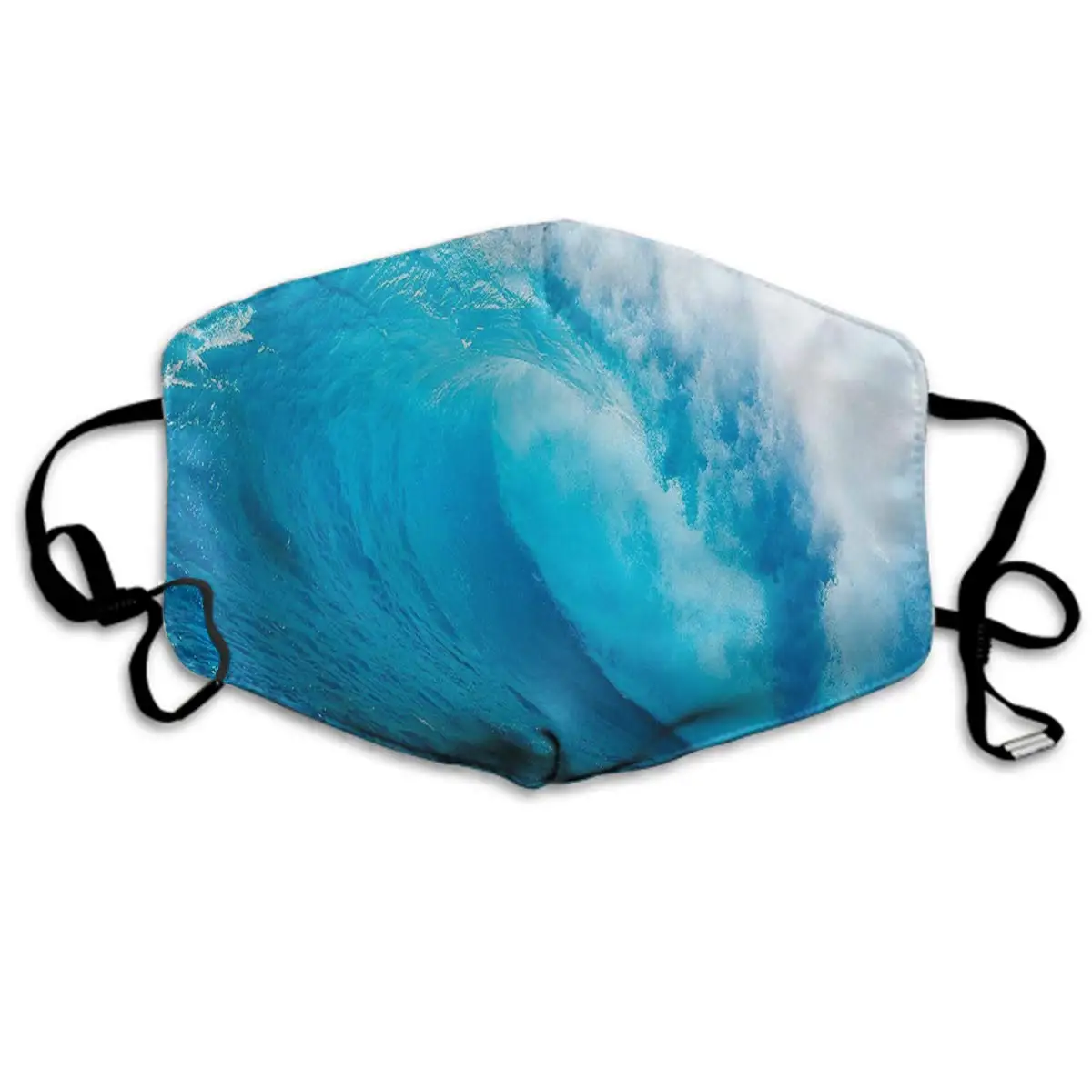 

Зимняя Скандинавская теплая, удобная двухслойная маска для лица с волнистыми морскими волнами, для сёрфинга и экстремальной воды, Пылезащи...