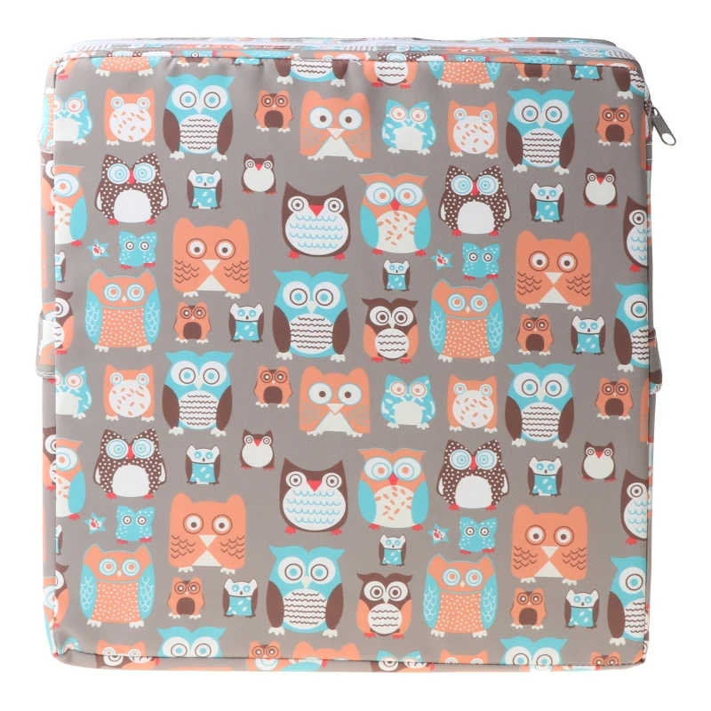 

50LE Square Booster Seat Highchair Pad Dining Chair Washable Thick Increasing Cushion for Kids Baby Toddler