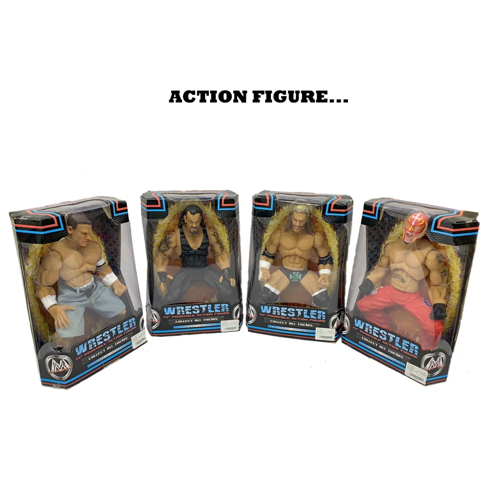 1 шт. 36 см 14 дюймов борцовские гладиаторы фигурки борцы ПВХ модель игрушки экшн
