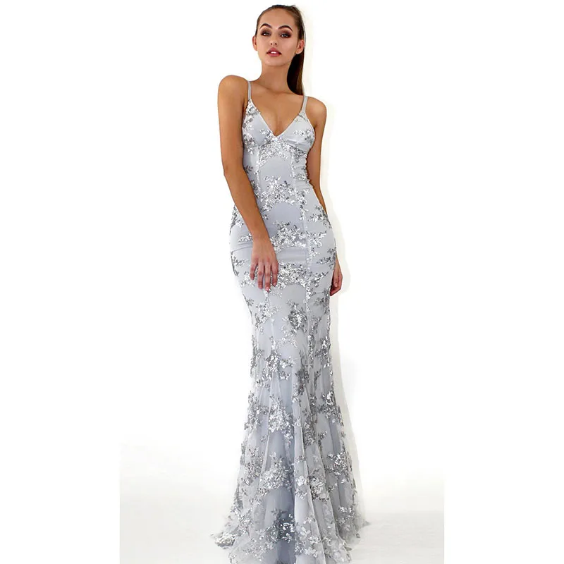 Sale Limited Zanzea Titotato 2021 Summer Women Dress Models Sexy V-neck Strap Sequin Sling Straps Ol Elegant Party Long | Женская одежда