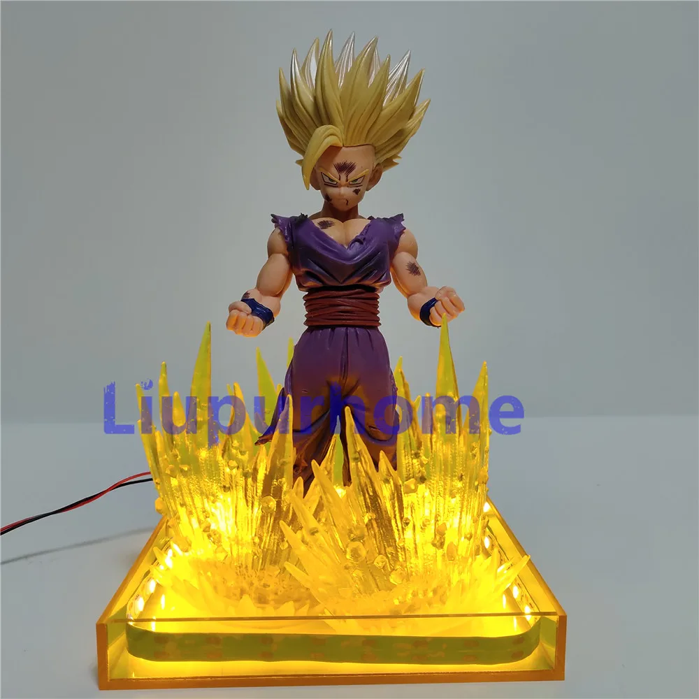 Сон Гохан Dragon Ball Z ночник фигурка настольная лампа Lampara Luminaria супер светодиодный 3D украшение DIY DBZ аниме освещение