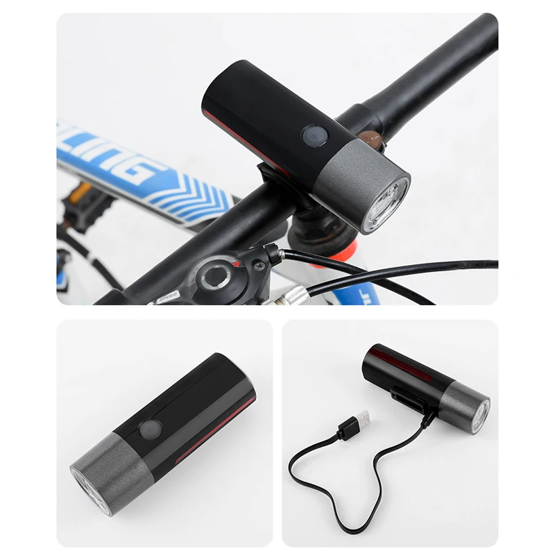 700LM USB перезаряжаемая передняя фара для велосипеда 4 режима велосипедный фонарь MTB