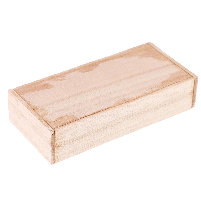 

1:12 Dollhouse Miniature Wooden Storage Box Furniture Accessories Toys