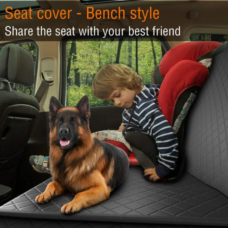 Preço Cão Carro De Volta Assento Capa De Carro Esteira Do Carro Pet Cão Portador Carros Traseiro à Prova Dwaterproof água Esteira Do Assento Protetor De Almofada Não-deslizamento Dobrável Bens De Automóvel