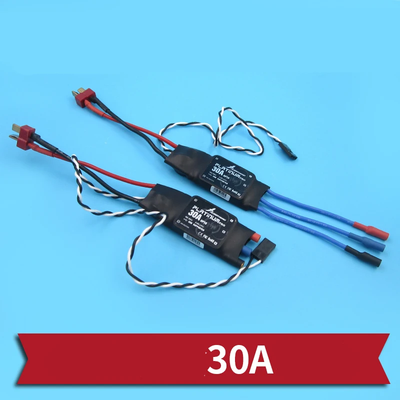 

1PC 30A Brushless ESC 2S-6S ESC Professional Electric Speed Controller for RC Multi-rotor/axis/Aerial photography Frame Parts