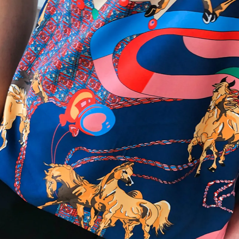 

2020 Brand Pullover Shirt Men Half Sleevec Asual Dress Shirts Luxury Printing Streetwear Social Blouse Homme Camisa Masculina