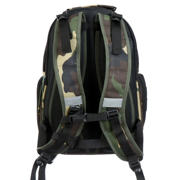 Рюкзак молодёжный Calligrata 42 х 28 16 см эргономичная спинка Хаки REAL ARMY - купить по