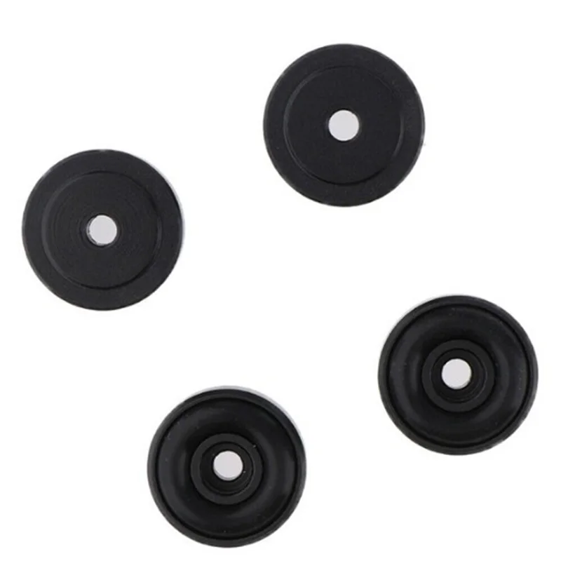 4 шт./компл. черный алюминиевый динамик CD проигрыватель радио усилитель коврик