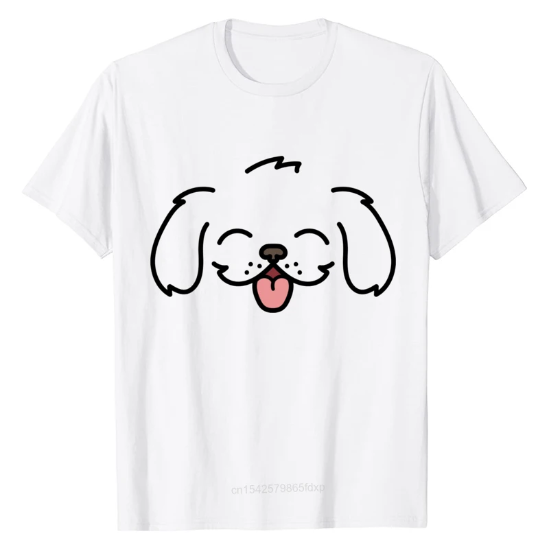 

O-Neck Men T Shirt Hot Sale Puppy Cute Dog Love You Men's T-Shirt Streetwear High Quality T-Shirts Harajuku Pure Cotton Funny