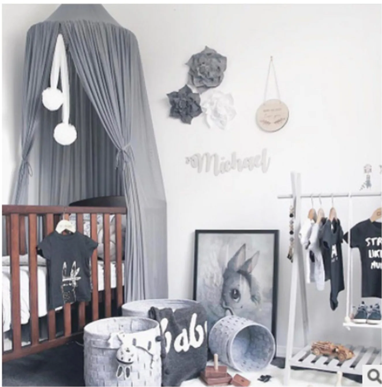 Роскошная штора для кровати маленьких мальчиков и девочек чехол защиты от