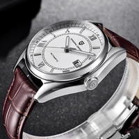 pagani design when luxury is along the mens automatic mechanical movement complementary fashion waterproof leather mens watch